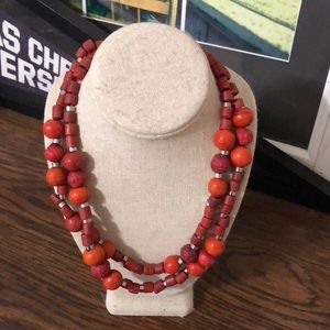 Red Bead Necklace